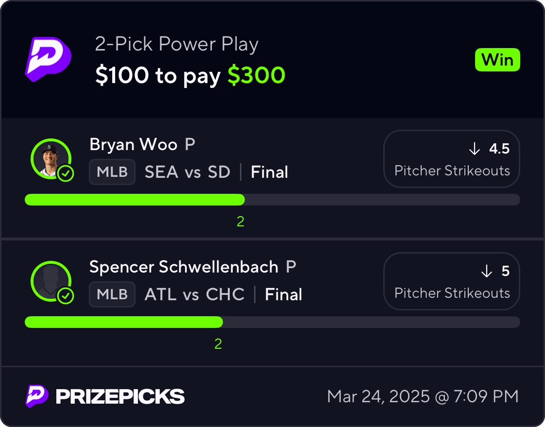 jaymilly2496's tweet photo. Easy money as always ⚾️🐐

Told you I may know a thing or two!

Posted in the premium📲 

Tap in: https://t.co/7dPActzgYm https://t.co/syxQRxnlCU