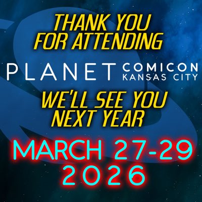 PlanetComicon's tweet image. #NewProfilePic