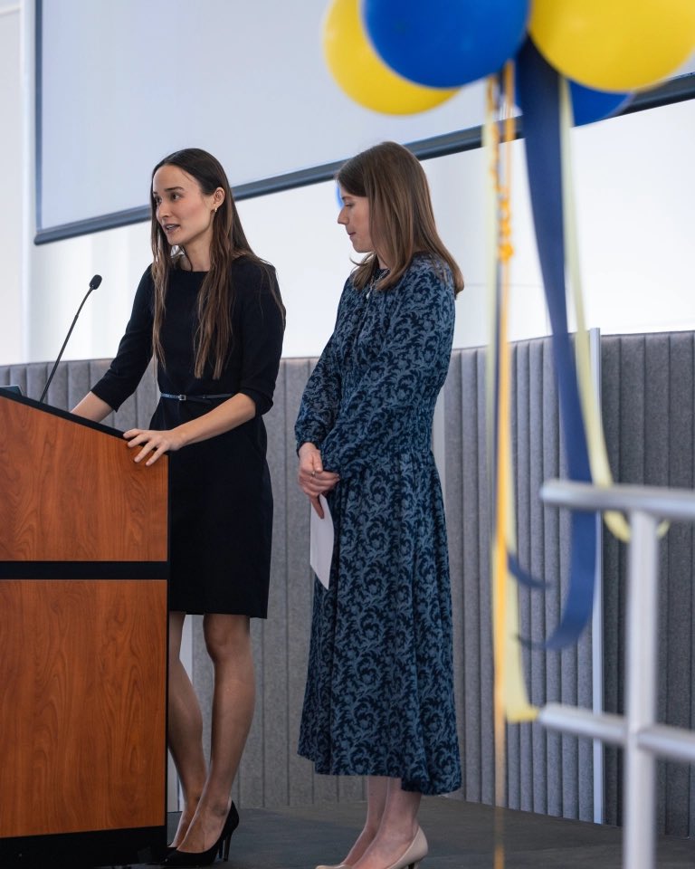 Though I’m sad I’ll be graduating one year later than you all, I’ll always be so proud to be a member of the class of 2025… thank you for granting me the privilege of speaking at your #MatchDay &amp; forever #GoBlue 💙 I can’t wait to see what you all do!!!!