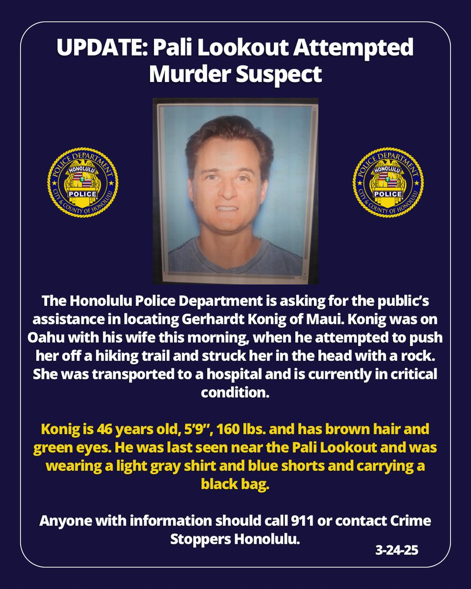 Honolulu Police tweet media