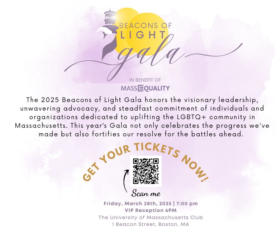There is still time for you to get your tickets for Friday night's event at bit.ly/BeaconsTix25