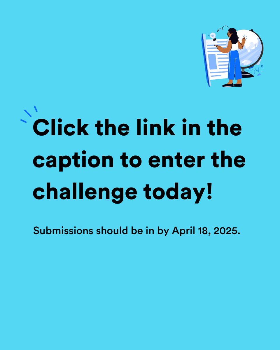 Get your class ready for poetry month with our newest student writing challenge! Assign this to your students for the chance to have their work published and featured on Newsela 📜 ow.ly/3hTJ50VnOwI