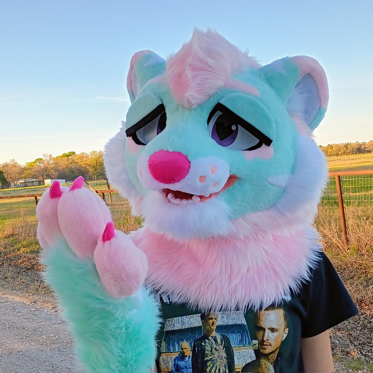 Fuzz_Sunday's tweet photo. This is Marshy!! Mini partial commission finished for @Marshylor !! https://t.co/zD99V0musz