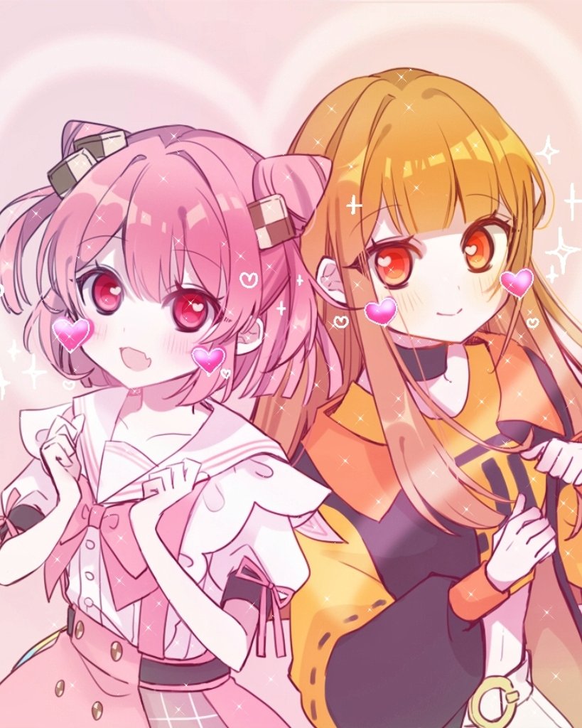 あざといｯｯ𐔌՞⸝⸝≍ ·̫ ≍⸝⸝՞𐦯
のあさん🩷えとさん🧡

 #ぴちあーと