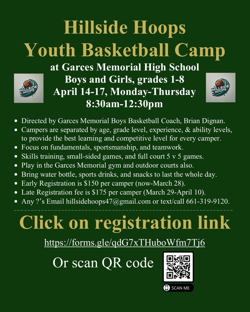 It’s almost time, who’s BALL IN!!!  Please spread the word if you know any youth ballers that want to attend basketball camp this Easter Break.