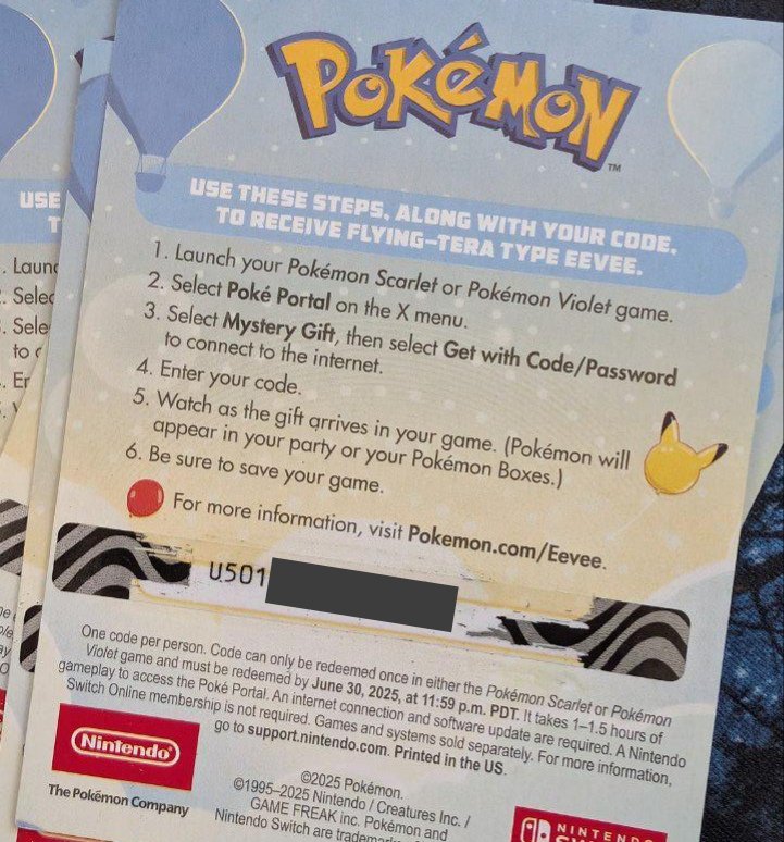 🎁Sorteo Flying Eevee codes🎁

Para participar: RT

3 Ganadores 🎉

Termina Sábado 29 de Marzo🗓️

Suerte🍀