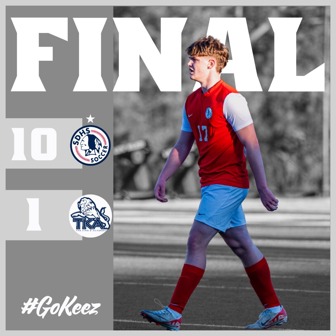 Good team win over a solid TKA side! We now turn our focus to the Smoky Mountain Cup! #GoKeez