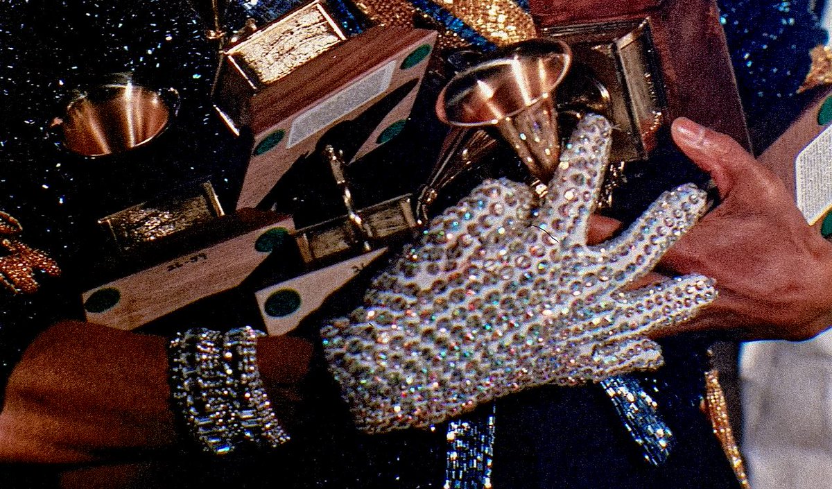 The glove, the bracelet, the grammys