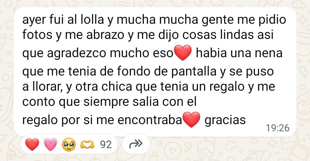 Lo pueden funar por lo que sea , pero al final esto es lo que siempre valdra la pena ❤