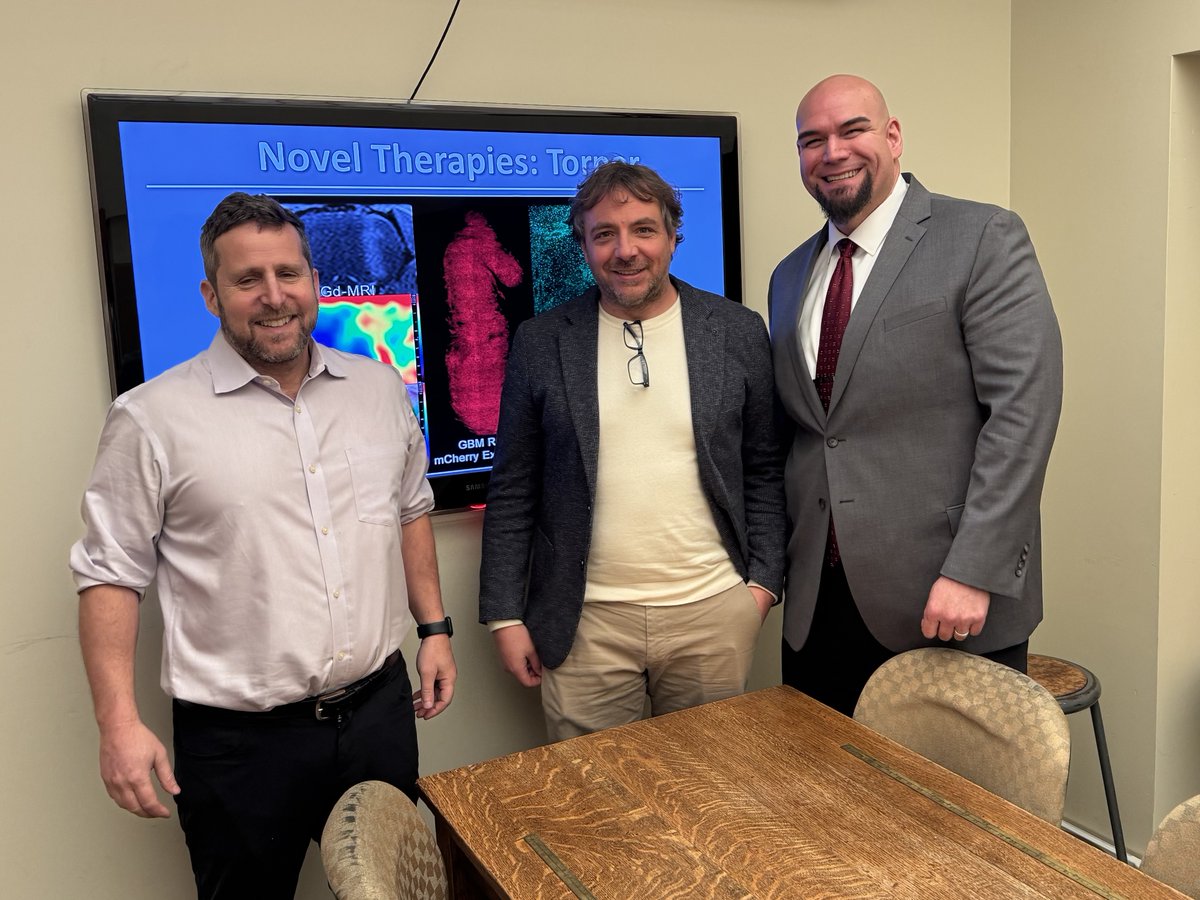 Barajas Lab (@labbarajas) on Twitter photo #Incredible day today, <a href="/DomenicoTupone/">Domenico Tupone</a> and I had the #opportunity to meet the amazing #author & #journalist <a href="/adampiore/">Adam Piore</a> to talk about our <a href="/OHSUNews/">OHSU News</a> brain tumor #research. Fantastic chance to share how we are working to make a difference for patients with #Glioblastoma.
So #Incredible day today, <a href="/DomenicoTupone/">Domenico Tupone</a> and I had the #opportunity to meet the amazing #author & #journalist <a href="/adampiore/">Adam Piore</a> to talk about our <a href="/OHSUNews/">OHSU News</a> brain tumor #research. Fantastic chance to share how we are working to make a difference for patients with #Glioblastoma.
So