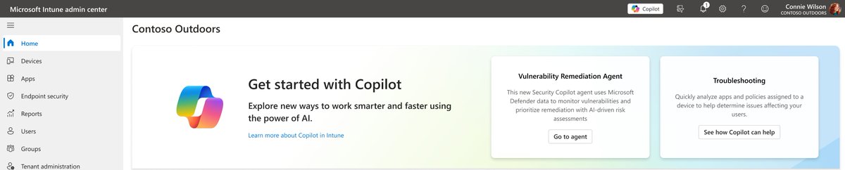 With new vulnerabilities continually surfacing, keeping pace with threats is increasingly challenging.

Introducing the Vulnerability Remediation Agent in Intune. It removes friction in identifying and remediating endpoint vulnerabilities, giving IT visibility into risks and a