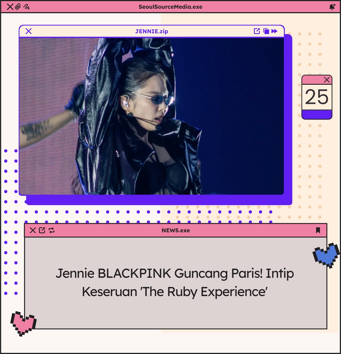 kpopdankdramaid's tweet image. Jennie Bongkar Rahasia Panggung &apos;#RubyExperience&apos; Paris: Dari &apos;#Mantra&apos; Hingga Album &apos;#Ruby&apos;!

 Selengkapnya ssmedia.my.id/2025/03/25/jen…
-K.Gaeul