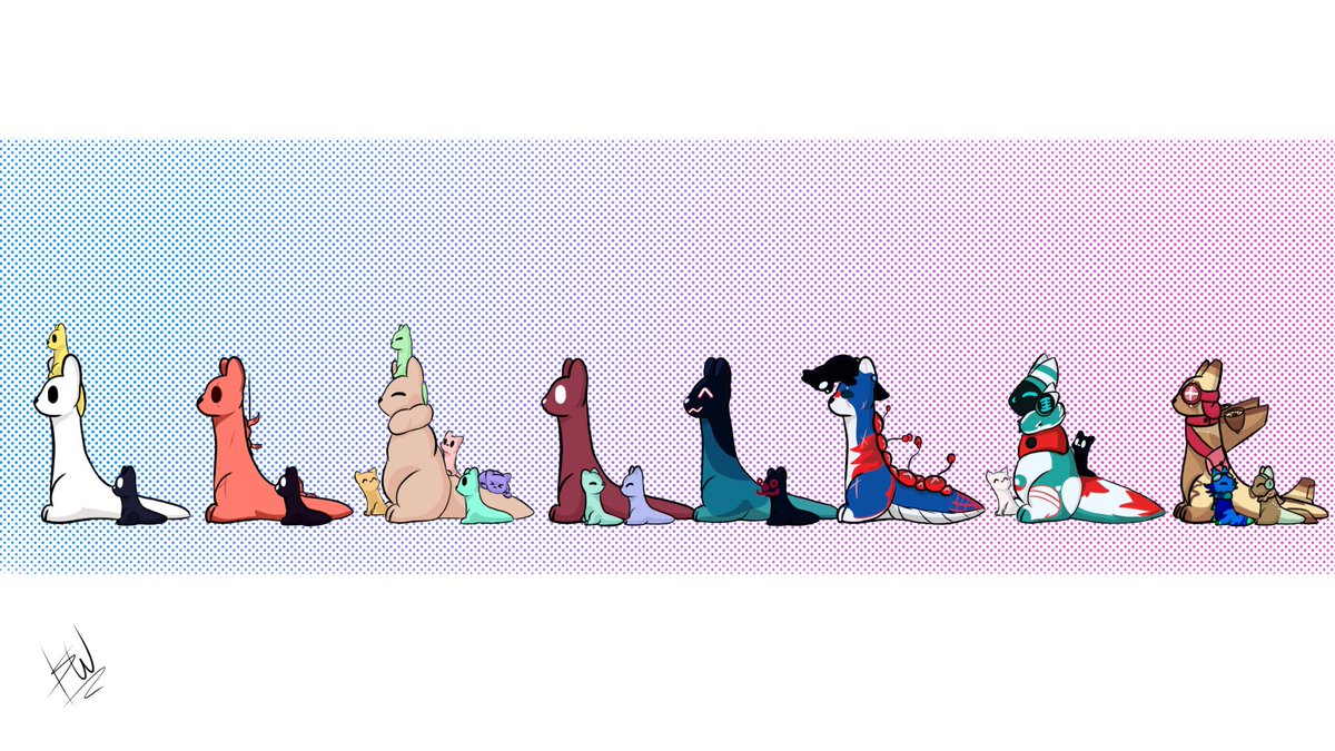 Day 24:
Slugpups
#Rainworld #RWArtMonth