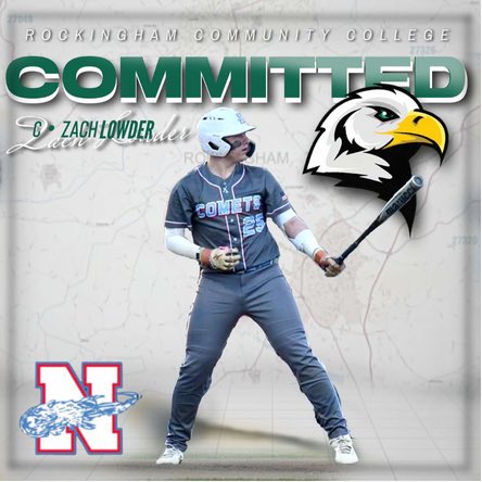 Congratulations to 2025 Comet Zach Lowder on his commitment to RCC.
#cometsbaseball