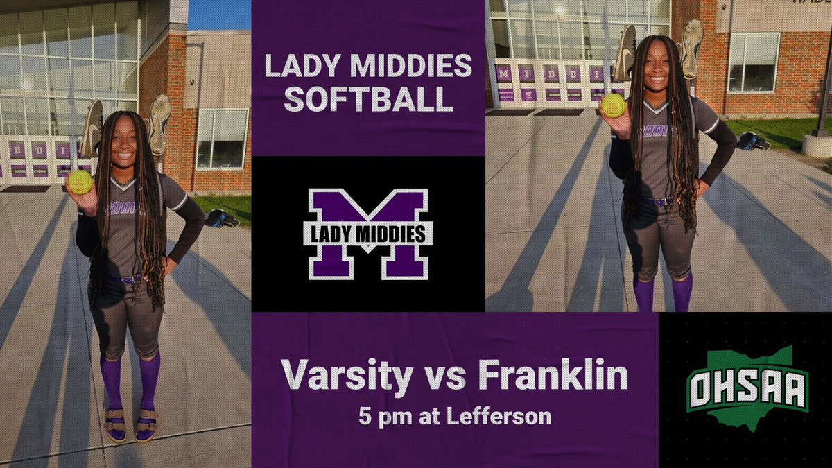 Lady Middies Softball  Start 2025 vs Franklin  Tuesday!

#LadyMiddieMagic