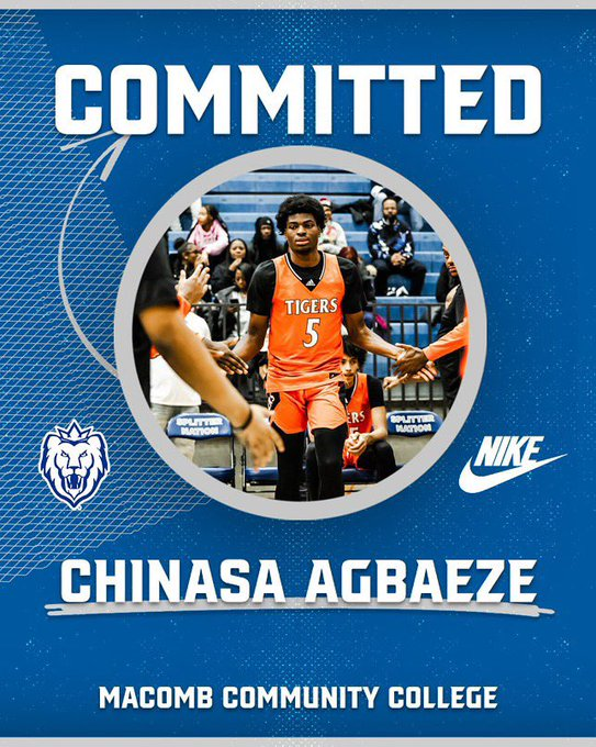 The D Zone Basketball (@thedzonebball) on Twitter photo Belleville 2025 F Chinasa Agbaeze has committed to Macomb Community College
basketball.thedzone.com/players/chinas…
<a href="/coachtrump/">Adam Trumpour</a> <a href="/MacombMBB/">Macomb Men's Basketball</a> <a href="/MacombMonarchs/">Macomb Athletics</a> Belleville 2025 F Chinasa Agbaeze has committed to Macomb Community College
basketball.thedzone.com/players/chinas…
<a href="/coachtrump/">Adam Trumpour</a> <a href="/MacombMBB/">Macomb Men's Basketball</a> <a href="/MacombMonarchs/">Macomb Athletics</a>