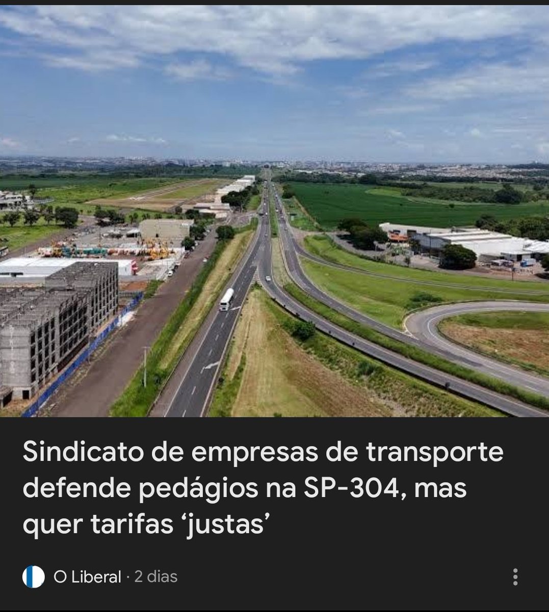 Pois é amigos, sindicato de empresas de transporte DEFENDENDO novos pedágios! E pensar que a relativamente pouco tempo atrás, os caminhoneiros pararam a porra toda por muito menos, e aliás, o preço do diesel meus amigos...