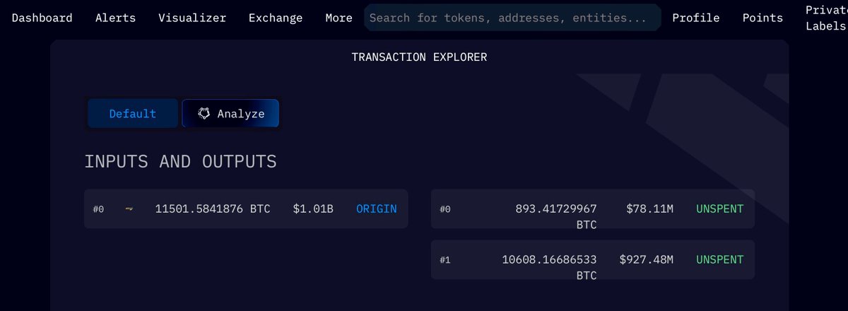 Mt. Gox just moved 10,608 $BTC (around $927 million) to a new address about few minutes ago. 

Is this a sign of a big move, or just another routine test transfer like they’ve done before? 🤔