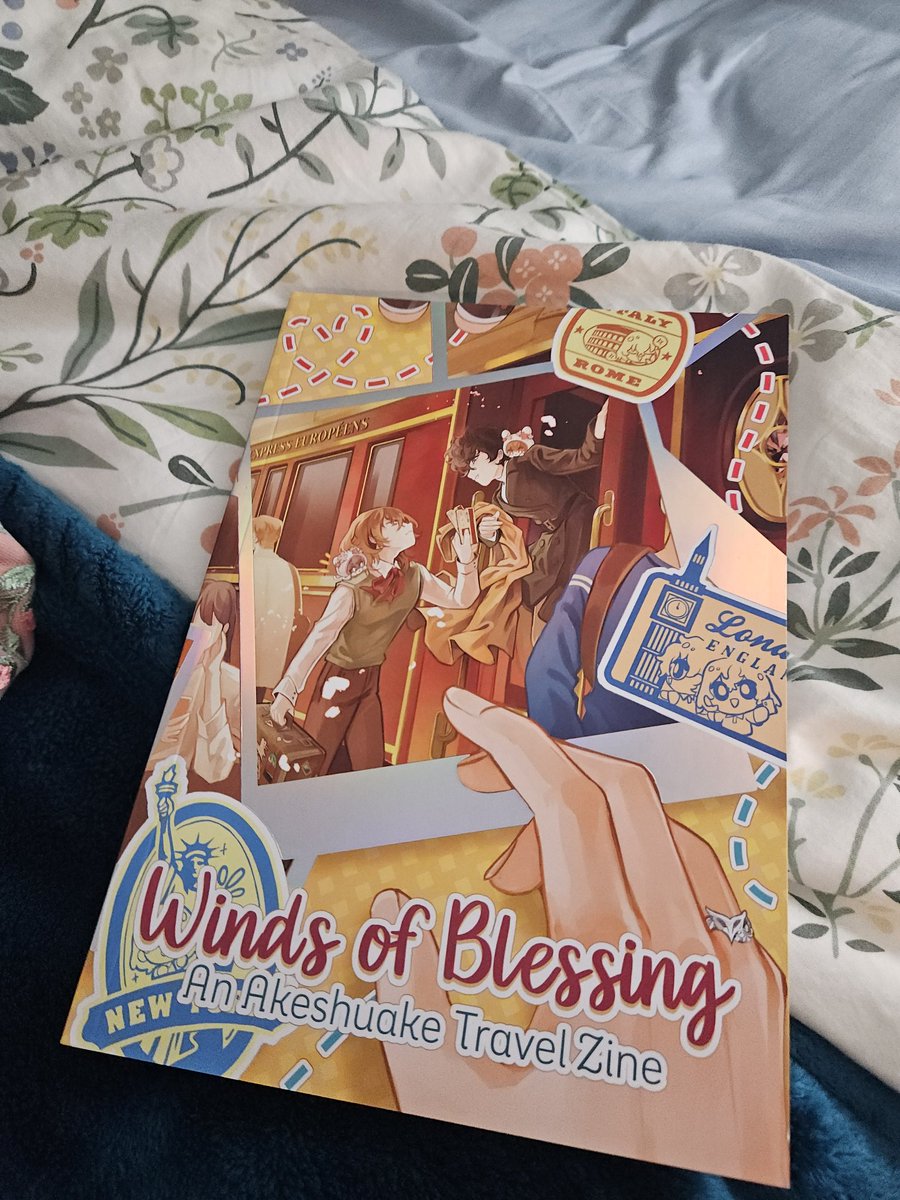 TangicArt's tweet photo. @shuake_travels 
I'm sorry i've been quiet for so long. I'm still taking time to find myself a new normal after Chris's passing but know that I'm ok. I just want to say I got this in the mail and wow! Words cannot express how lovely this zine is! Part of me is sad that I wasn't- https://t.co/McB5t5dbVP