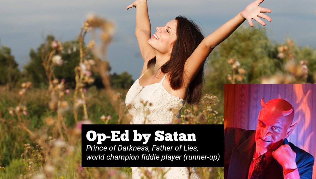 You're Perfect Just The Way You Are: Op-Ed By Satan buff.ly/fBWfCNQ
