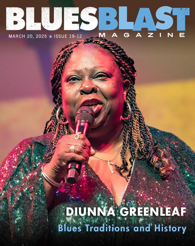 Ken Billett has our feature interview with Diunna Greenleaf. 📖 bluesblastmagazine.com/issue-19-12-ma… We have 4 Blues reviews for you this week including new music from Roger “Hurricane” Wilson Trio, Jumping Matt and His Combo, Michele Biondi and Fran Drew and the Lucky Strikes. Check it out!