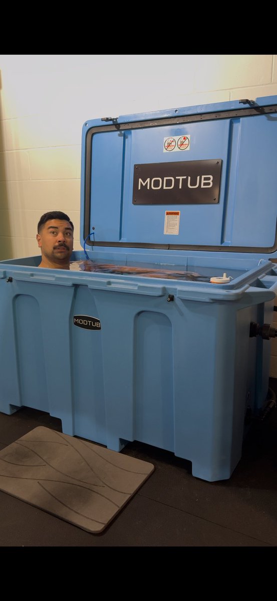 When you look at the timer, and realize you’re only halfway done in the cold plunge 🥶