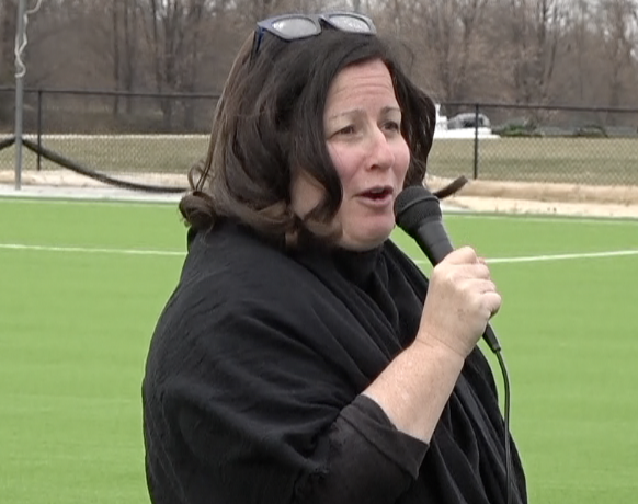 Channel1450com's tweet photo. Rochester held a ceremony to open their renovated soccer field before their home opener yesterday. Catch the ribbon cutting here 
https://t.co/llIjI9lakT https://t.co/UO372tKAVe
