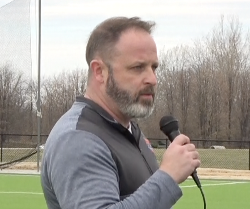 Channel1450com's tweet photo. Rochester held a ceremony to open their renovated soccer field before their home opener yesterday. Catch the ribbon cutting here 
https://t.co/llIjI9lakT https://t.co/UO372tKAVe