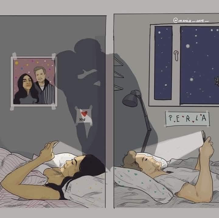 Amor a distancia 🥹