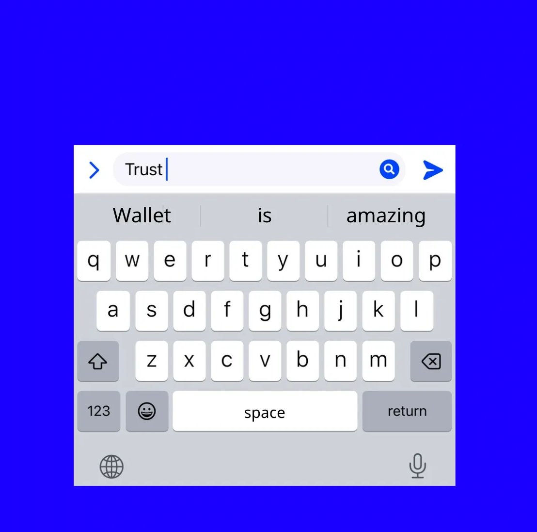 TrustWallet's tweet photo. my keyboard spilled fact :) https://t.co/6aDu3cBwRt