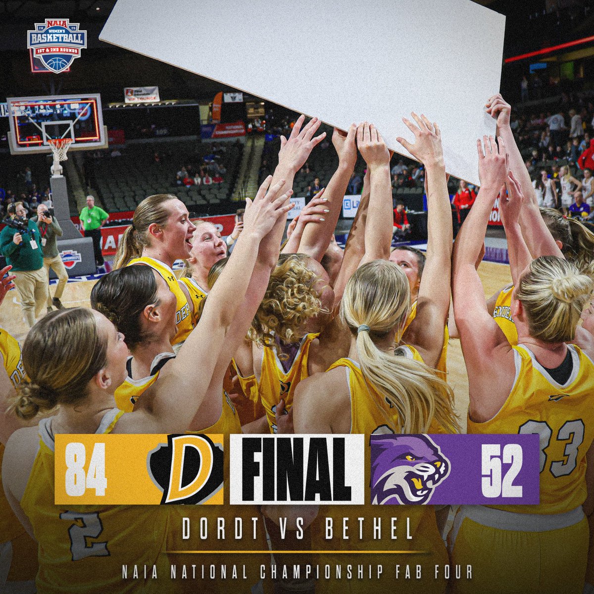 Job's not finished.

#DefenderWay #NAIAWBB #BattleForTheRedBanner