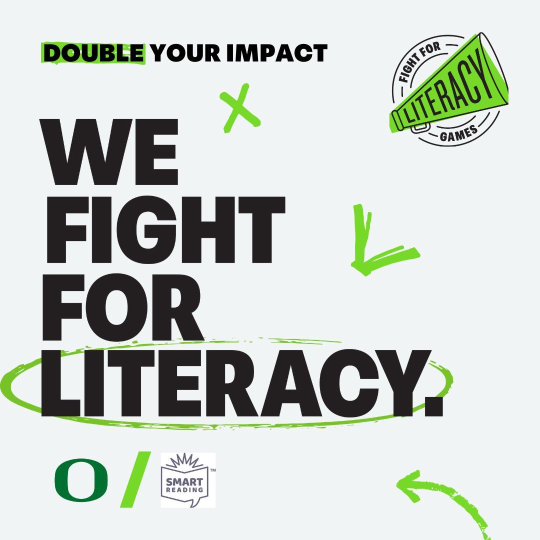 SMART Reading (@smartreadingor) on Twitter photo Help us turn $5K into $10K by 3/31! We only have $2,425 and 7 days left to go to reach our #Fight4Literacy fundraising goal. And <a href="/IntlPaperCo/">International Paper</a> is matching every gift! Make a gift today to support SMART programs in Lane County: buff.ly/m3ntYbd Help us turn $5K into $10K by 3/31! We only have $2,425 and 7 days left to go to reach our #Fight4Literacy fundraising goal. And <a href="/IntlPaperCo/">International Paper</a> is matching every gift! Make a gift today to support SMART programs in Lane County: buff.ly/m3ntYbd