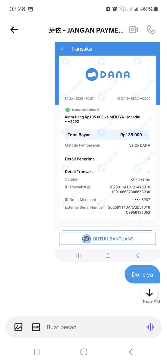 tantr00m's tweet image. Dear @amayzingtooru @wakatoshikuns
Bisa minta kejelasannya untuk orderan ku kak? 
[18/10] Dikasih invoice &amp;amp; aku DP 50%
[23/12] Diinfokan untuk pelunasan 1 item
[14/01] Diinfokan untuk pelunasan terakhir
Semua payment udah aku transfer tapi sampe skrg item ku belum dikirim 😭💔