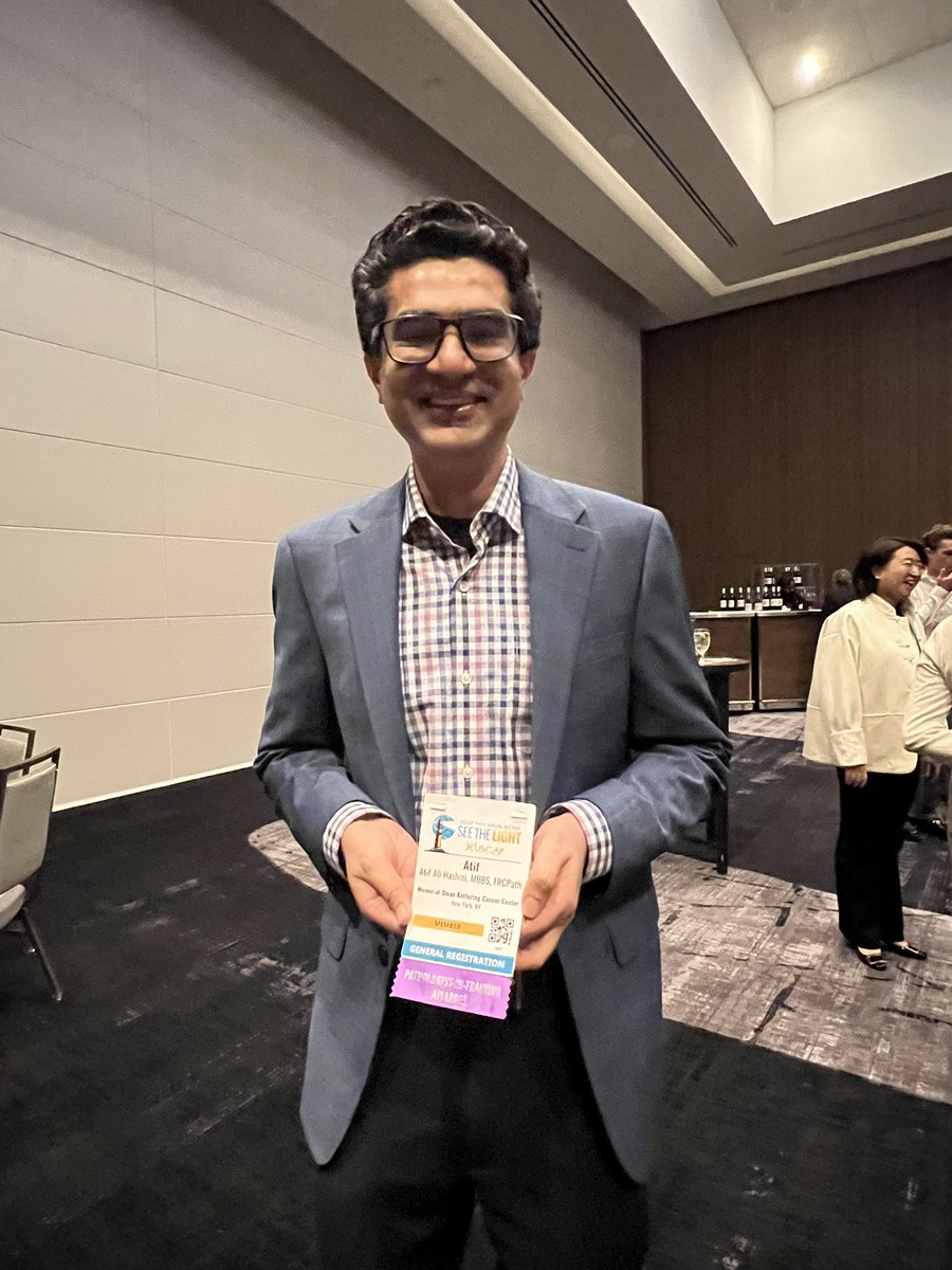 ISBP (@theisbp) on Twitter photo Congratulations to Dr. Atif Hashim, breast pathology fellow at <a href="/MSKPathology/">MSK Department of Pathology & Laboratory Medicine</a>, first time USCAP attendee, on the USCAP Pathologist Travel Award. <a href="/TheUSCAP/">USCAP</a> <a href="/EdiBrogi/">Edi Brogi</a> <a href="/rovingatuscap/">Samson W. Fine, MD</a> #2025USCAP Congratulations to Dr. Atif Hashim, breast pathology fellow at <a href="/MSKPathology/">MSK Department of Pathology & Laboratory Medicine</a>, first time USCAP attendee, on the USCAP Pathologist Travel Award. <a href="/TheUSCAP/">USCAP</a> <a href="/EdiBrogi/">Edi Brogi</a> <a href="/rovingatuscap/">Samson W. Fine, MD</a> #2025USCAP