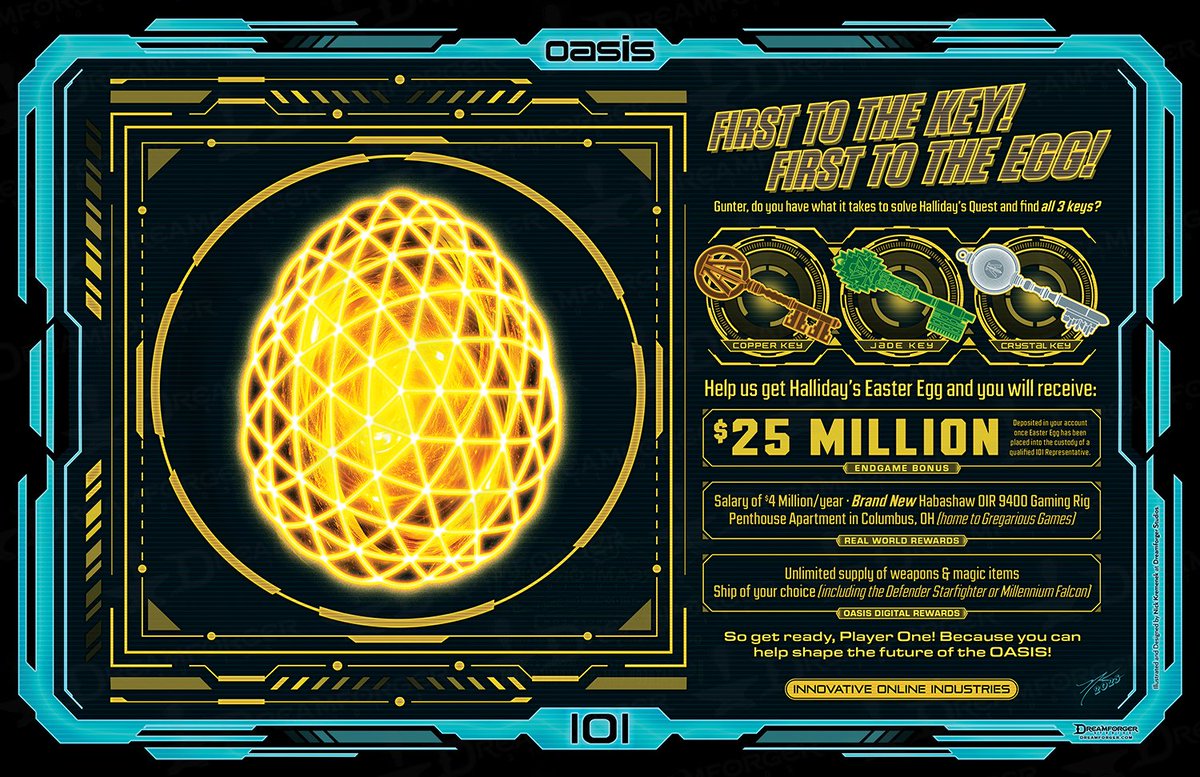 SD_Comic_Con's tweet image. "Ready, Player One?" The fate of OASIS is in your hands with @NickKremenek's first #WonderCon exclusive: sdccblog.com/2025/03/dreamf…