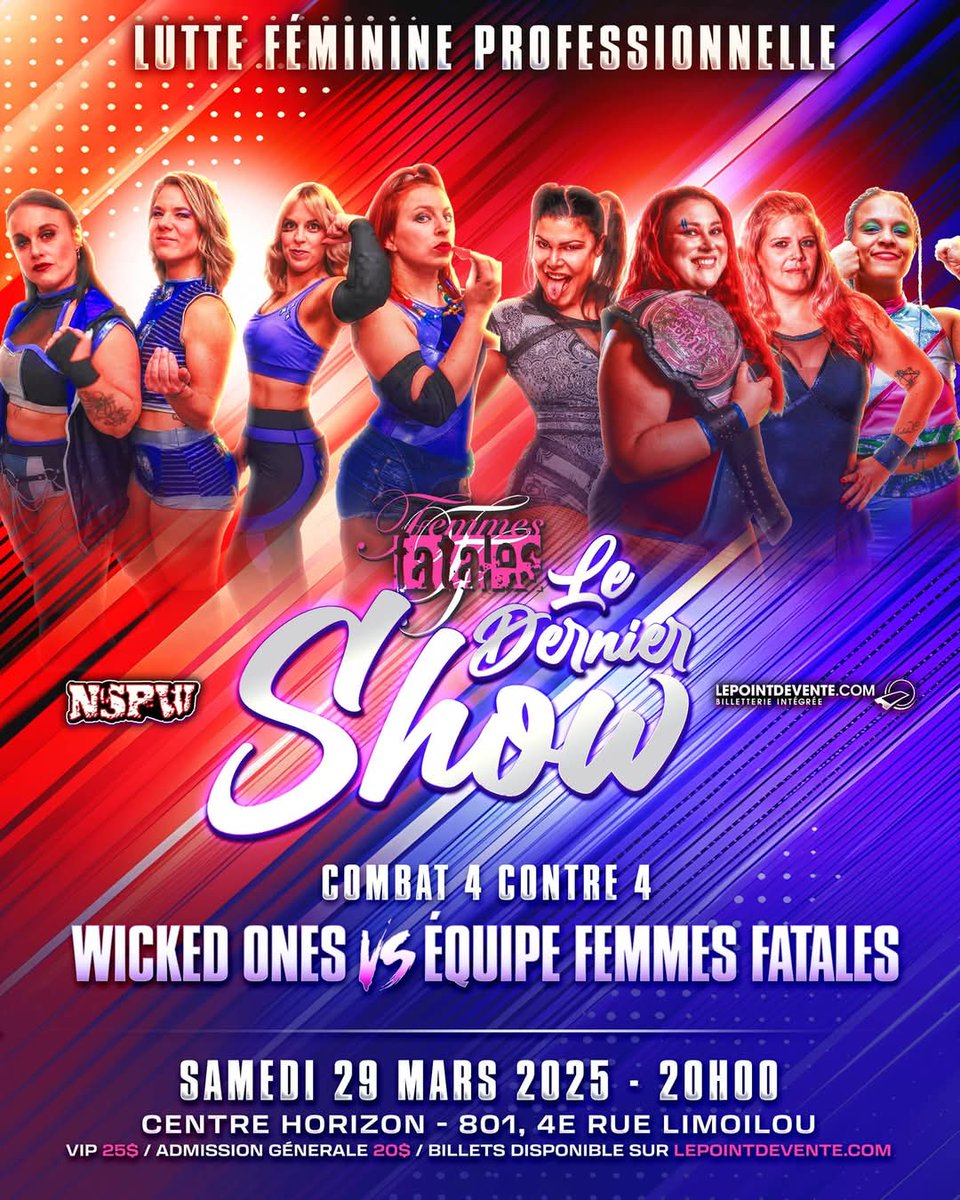 ✨ THIS WEEKEND ✨ 

Friday - <a href="/C4Wrestling/">C*4 🍁</a> Ottawa, Canada. Airing following Tuesday on <a href="/indiewrestling/">IWTV</a>
Saturday - <a href="/FemmesFatales21/">Femmes Fatales</a> Quebec City, Quebec. Live on IWTV.