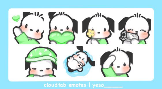 yeso_____'s tweet photo. emotes for @cloudtabx thank you for trusting me!🩷 https://t.co/J2OXniQrAi