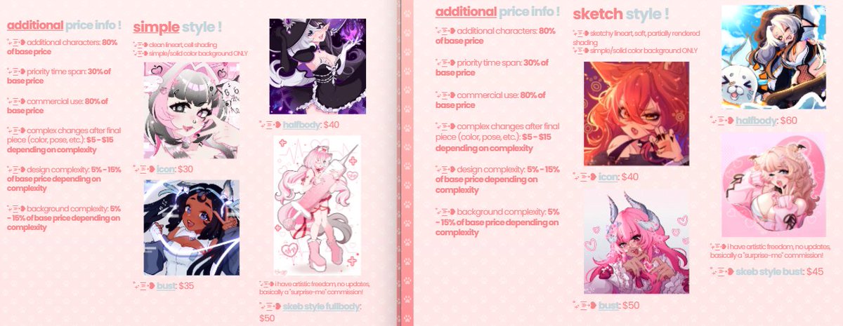soliotude_twt's tweet image. 🩷all comm types are open!
🦴please make sure to read my info and tos before inquiring!
🐶dm if interested!
🩷carrd link in bio for info, workflow, waitlist, tos, additional price info, examples, and more options!
🐾rts are appreciated!