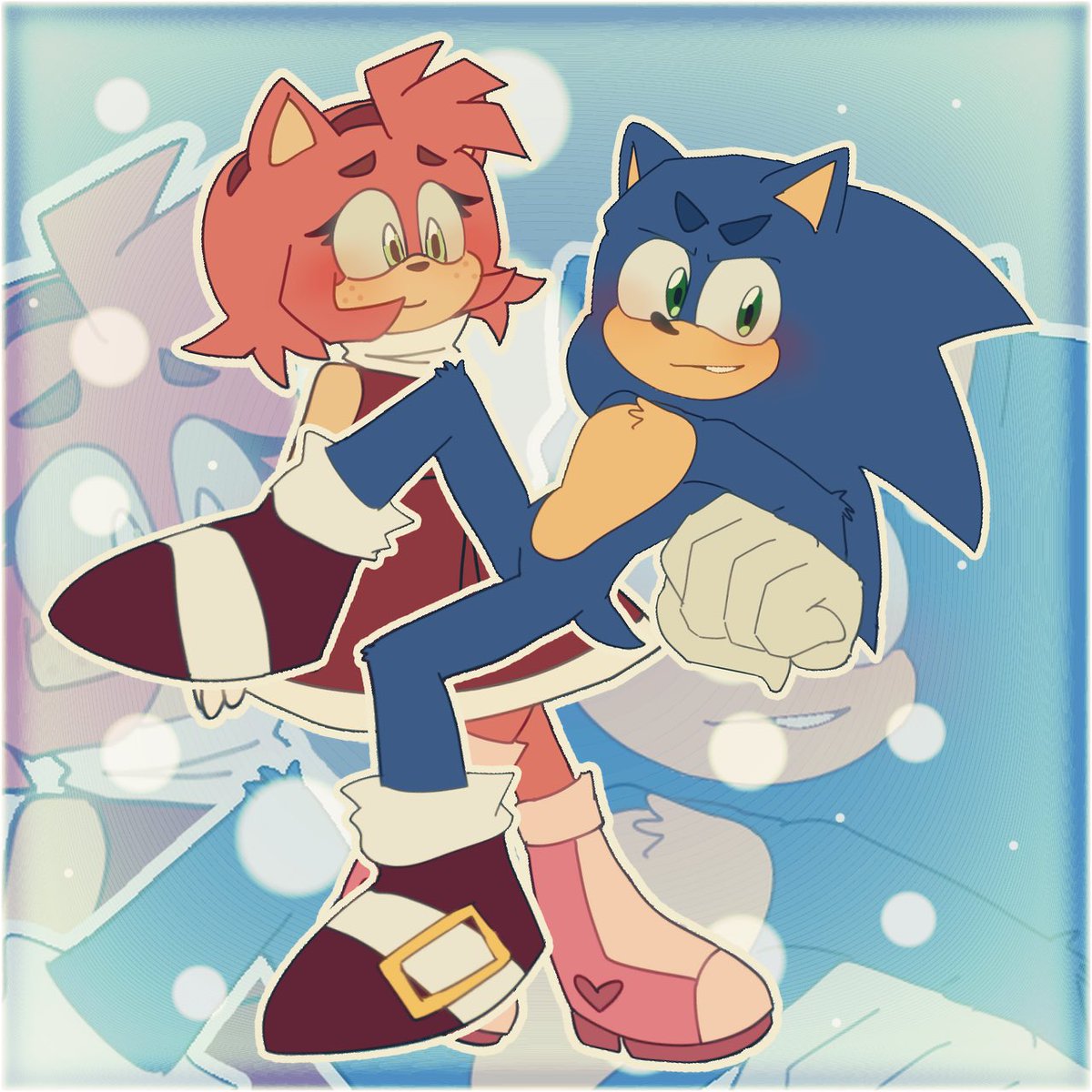 chees3_ball's tweet photo. #Sonamy my love!!
#sonic #SonicTheHedgehog #amyrose #art #sonicart #artist https://t.co/gAT1wlZ4pu