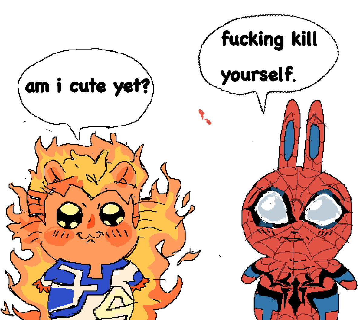 hi #spideytorch nation hop on #marvelrivals ammiright