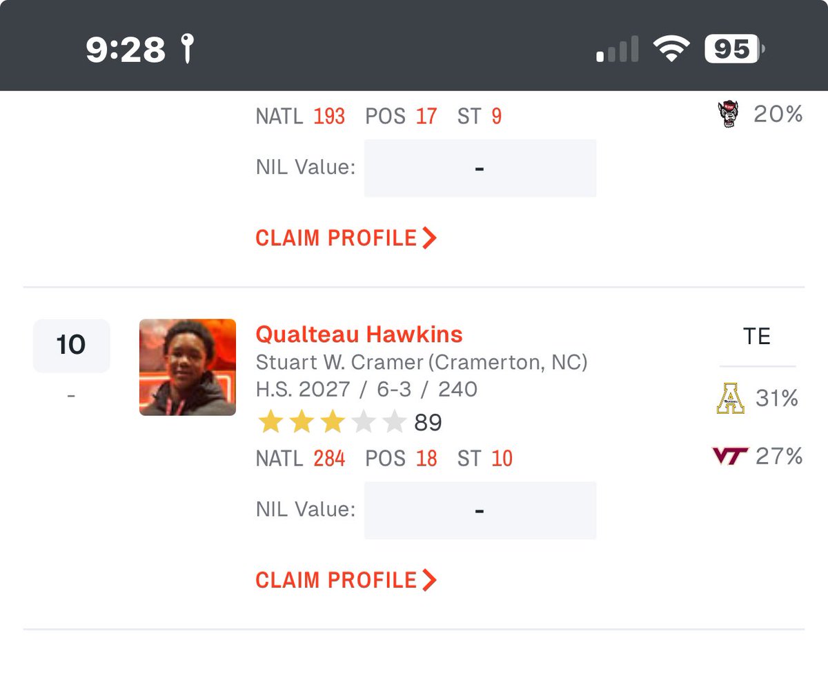 blessed to be recognized @On3Recruits 
<a href="/ChadSimmons_/">ChadSimmons</a> <a href="/SWiltfong_/">Steve Wiltfong</a>