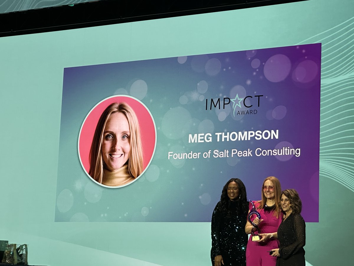 Congratulations Meg Thompson for earning the ACW IMPACT Award, which recognizes ACW member volunteers who have demonstrated exceptional commitment and enthusiasm during their tenure with ACW.

#ACW #AllianceofChannelWomen #ACWConnectLive #MSPSummit #ChannelPartners