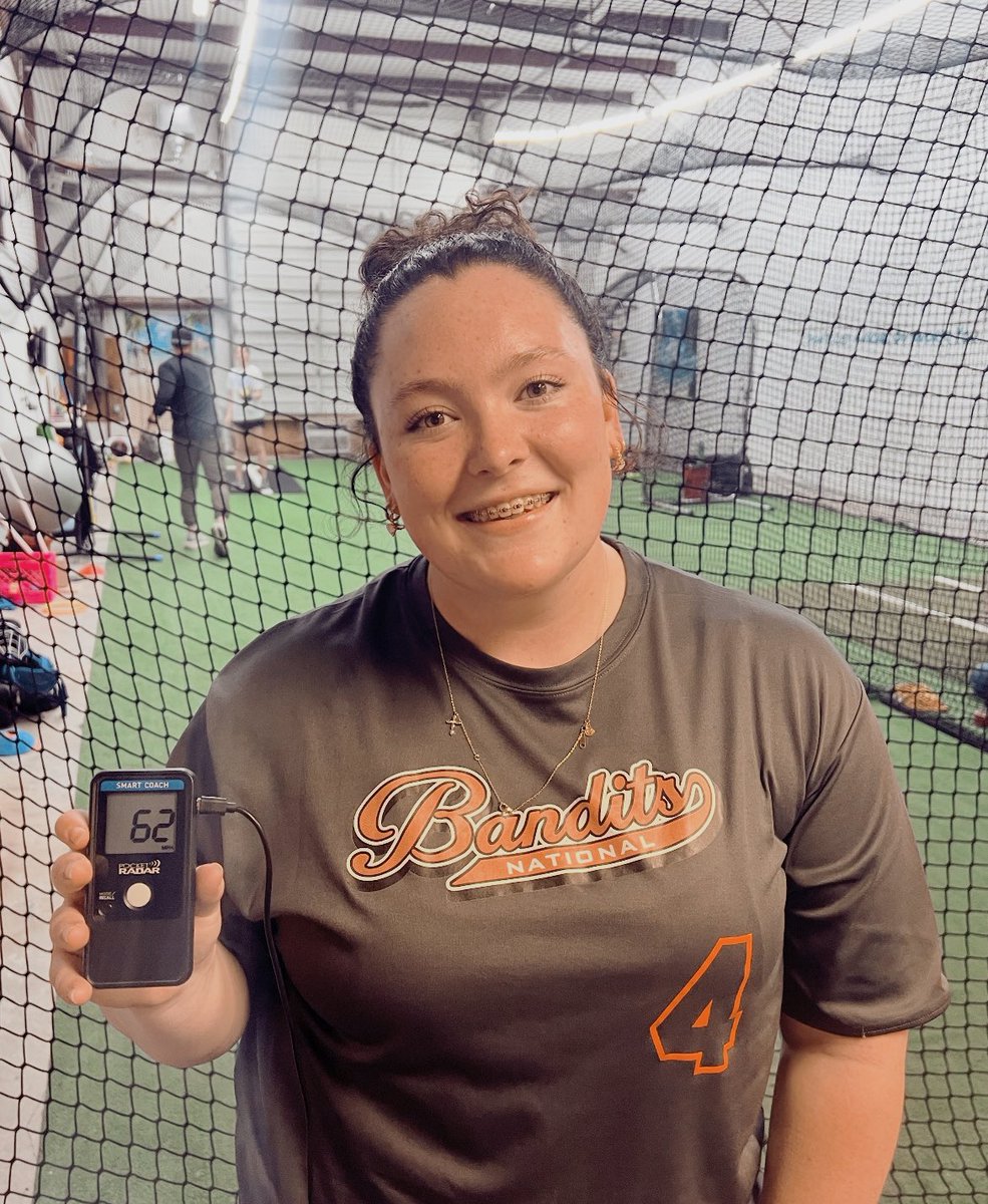 Mayken Lynette • 2026 (@maykenlynette) on Twitter photo New PR?!? Who dis? Iykyk! Hit 62mph tonight during my pitching lesson! <a href="/KetarahB/">Ketarah Bergman</a> <a href="/Bandits_NC_NTL/">Bandits NC National 18u</a> #movingup New PR?!? Who dis? Iykyk! Hit 62mph tonight during my pitching lesson! <a href="/KetarahB/">Ketarah Bergman</a> <a href="/Bandits_NC_NTL/">Bandits NC National 18u</a> #movingup