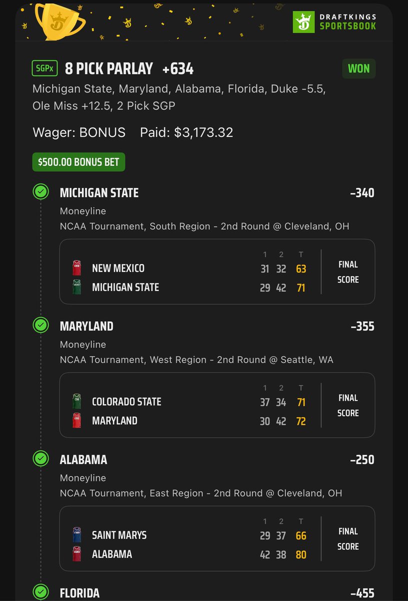 PapasGamblingCo's tweet photo. March Madness has been good to us. 

I know we’ve been absent lately but we are BACK!

Help take Papa to moon🚀 https://t.co/l3vQEDPbiK