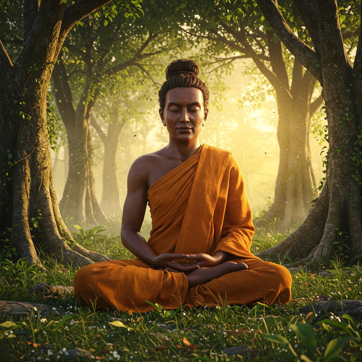 "Los irrigadores conducen el agua,
los flecheros enderezan las flechas,
los carpinteros moldean la madera,
los sabios se disciplinan a sí mismos."
— Buda, Dhammapada, VI:80

#Buda #Buddha #Dhammapada