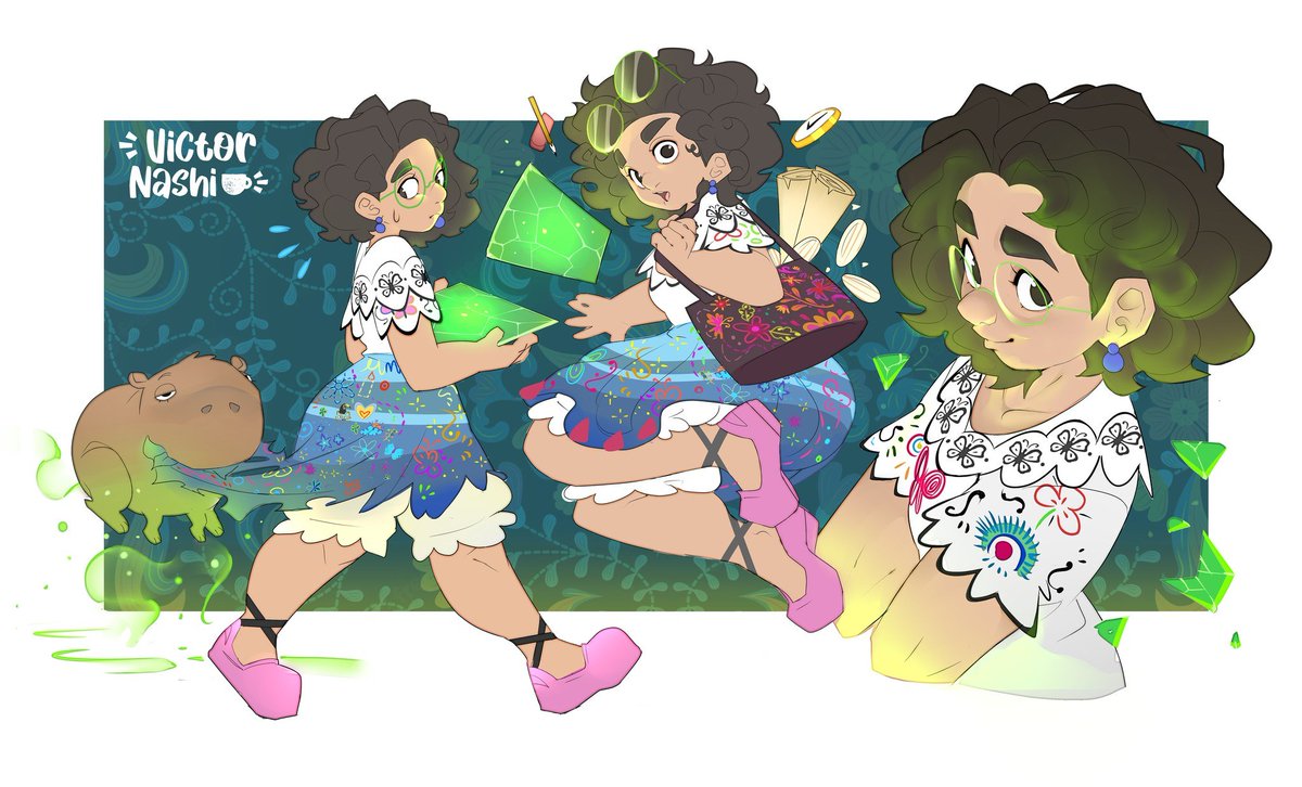 VictorNashi's tweet photo. Mirabel Madrigal 🥬💐🌼
#Disney #Encanto https://t.co/7fhaWH3kFr