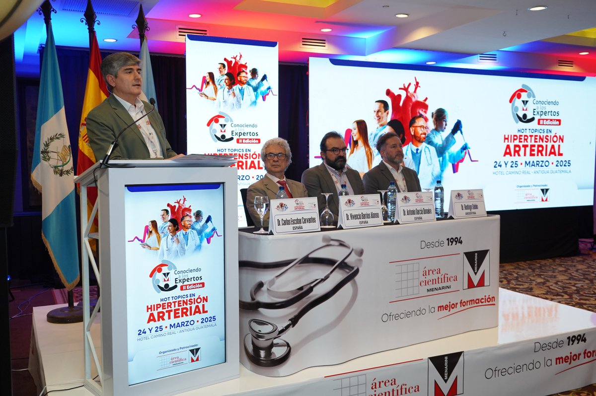 MenariniCA's tweet image. ✅ ¡Completamos con éxito el 1er día de la segunda edición de "Conociendo a los Expertos en Hipertensión Arterial"!
👏 Gracias a los expertos y participantes por su dedicación. ¡Nos vemos mañana!
#GrupoMenarini #ConociendoaElExperto #HipertensiónArterial #EventoSalud