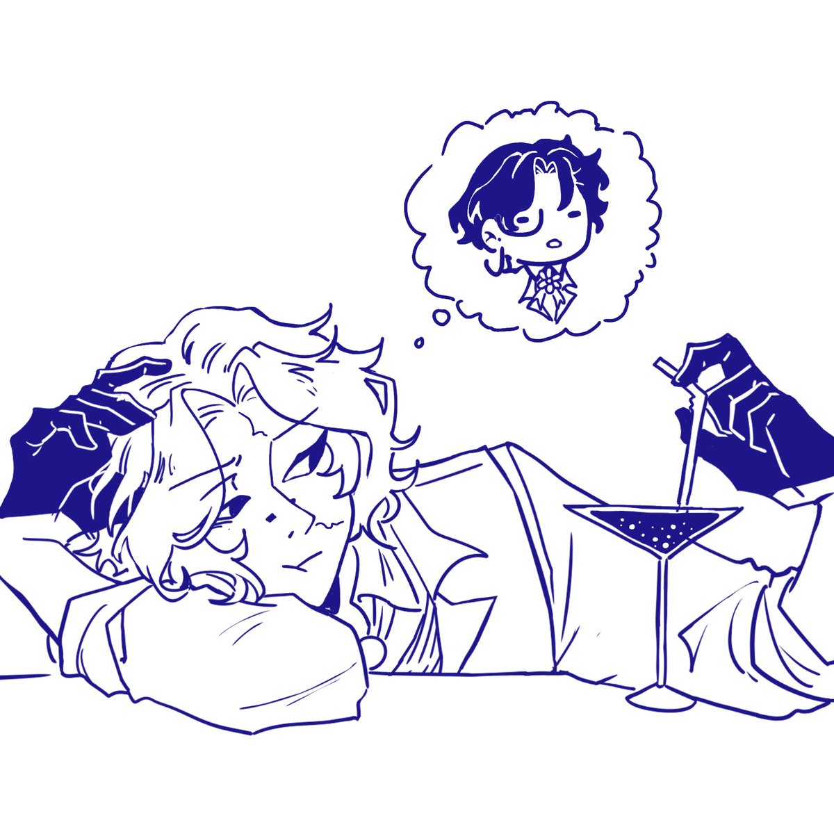 thinking abt a stupid mini version of u that i spent an embarrassing amount of time on💔 
#sherprey #orphnort