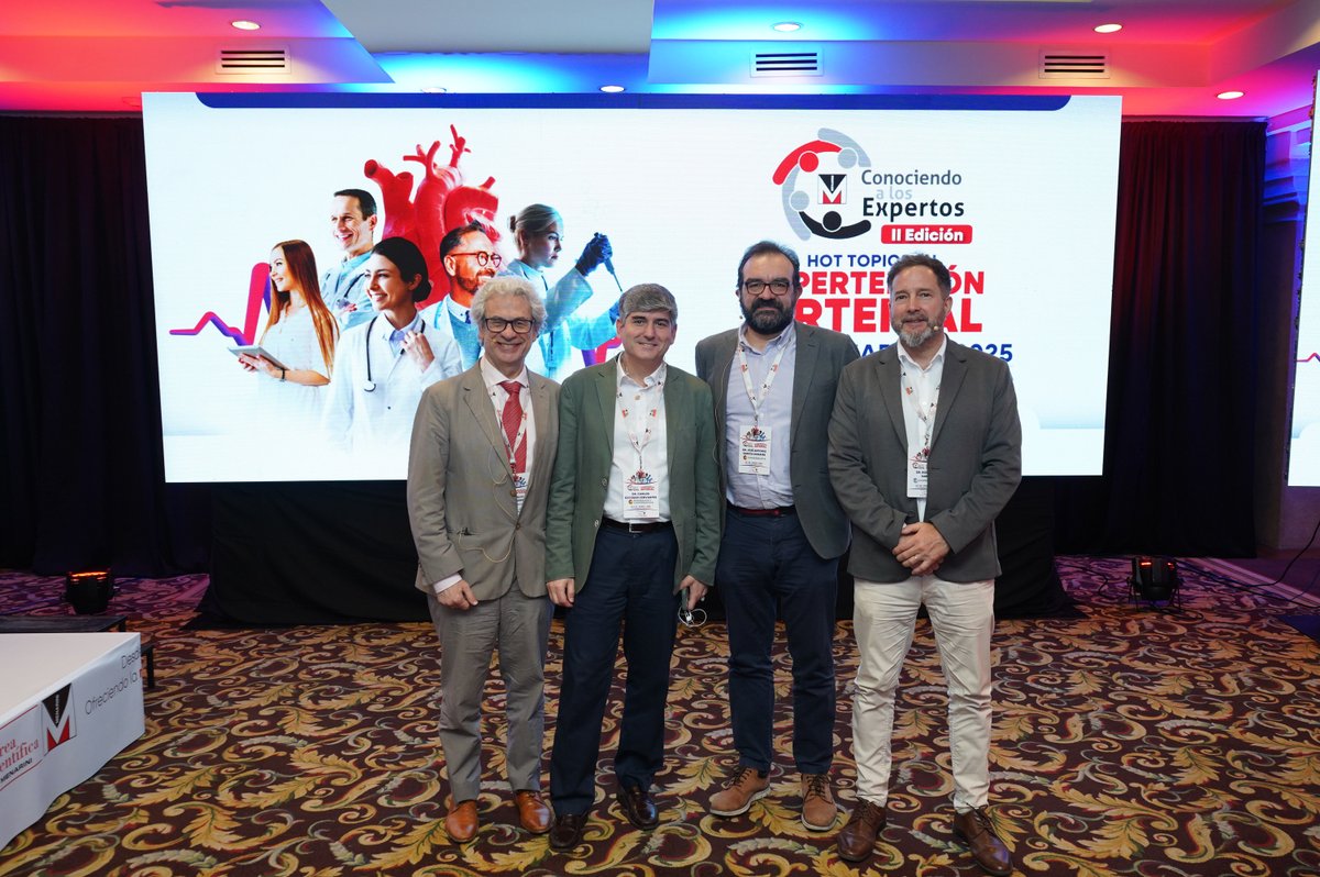 MenariniCA's tweet image. ✅ ¡Completamos con éxito el 1er día de la segunda edición de "Conociendo a los Expertos en Hipertensión Arterial"!
👏 Gracias a los expertos y participantes por su dedicación. ¡Nos vemos mañana!
#GrupoMenarini #ConociendoaElExperto #HipertensiónArterial #EventoSalud