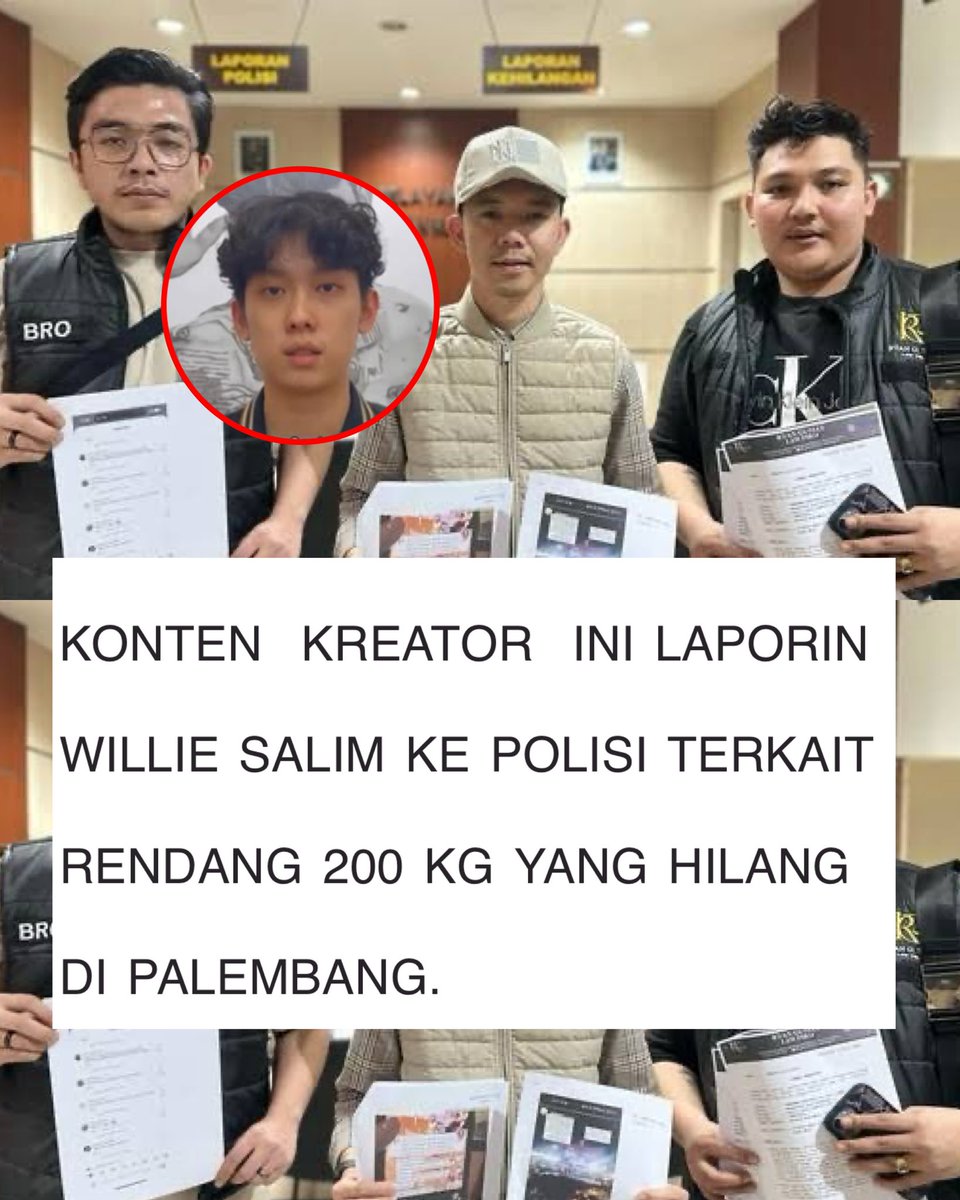 MsislotOfficial's tweet photo. Bro sudah melakukan kesalahan fatal, sepele namun satu kota palembang tidak suka lol

#williesalim #palembang #rendang200kg https://t.co/I2tKqkiFwH